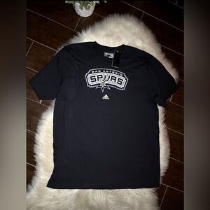 Adidas The go to tee San Antonio Spurs T shirt sz XL